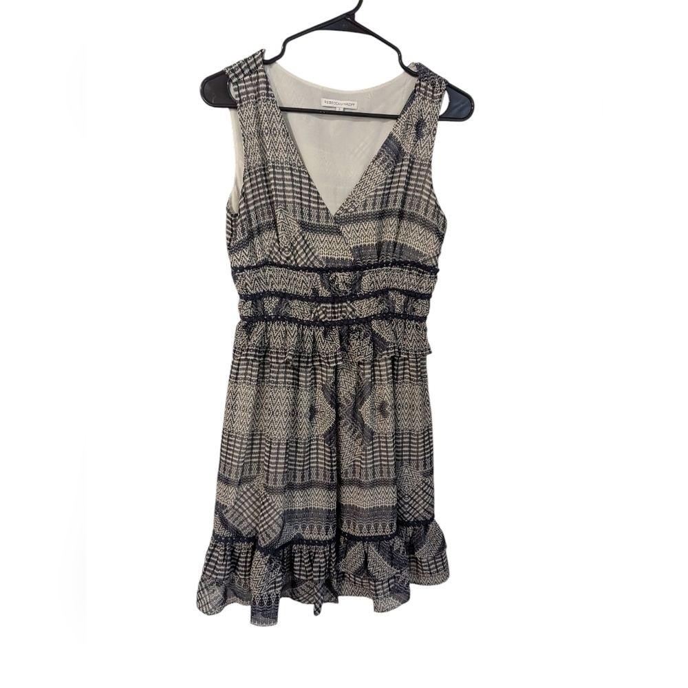 Rebecca Minkoff, Knee Length Ruffle Dress,Size 2